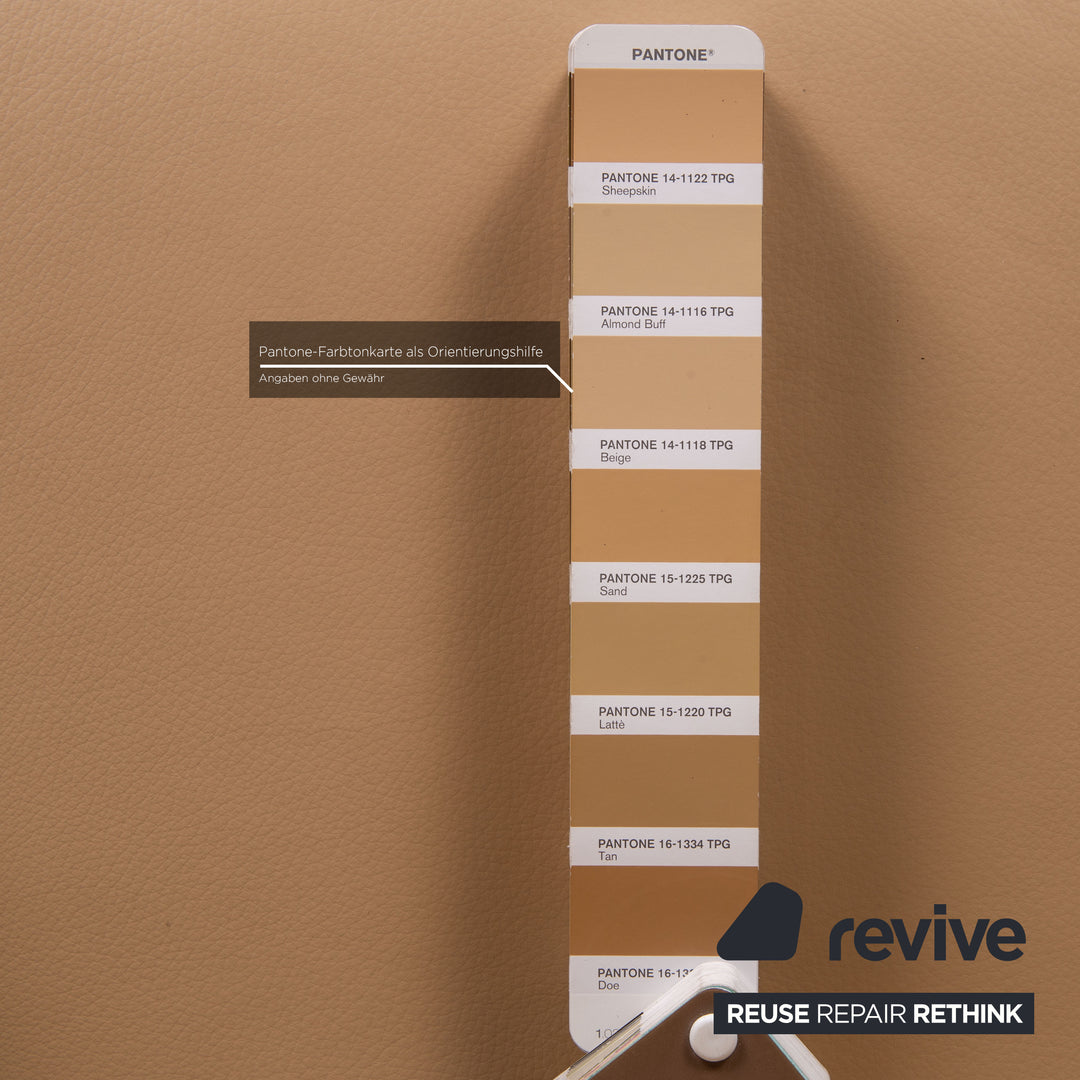 Franz Fertig Leder Sessel Beige Funktion Relaxfunktion