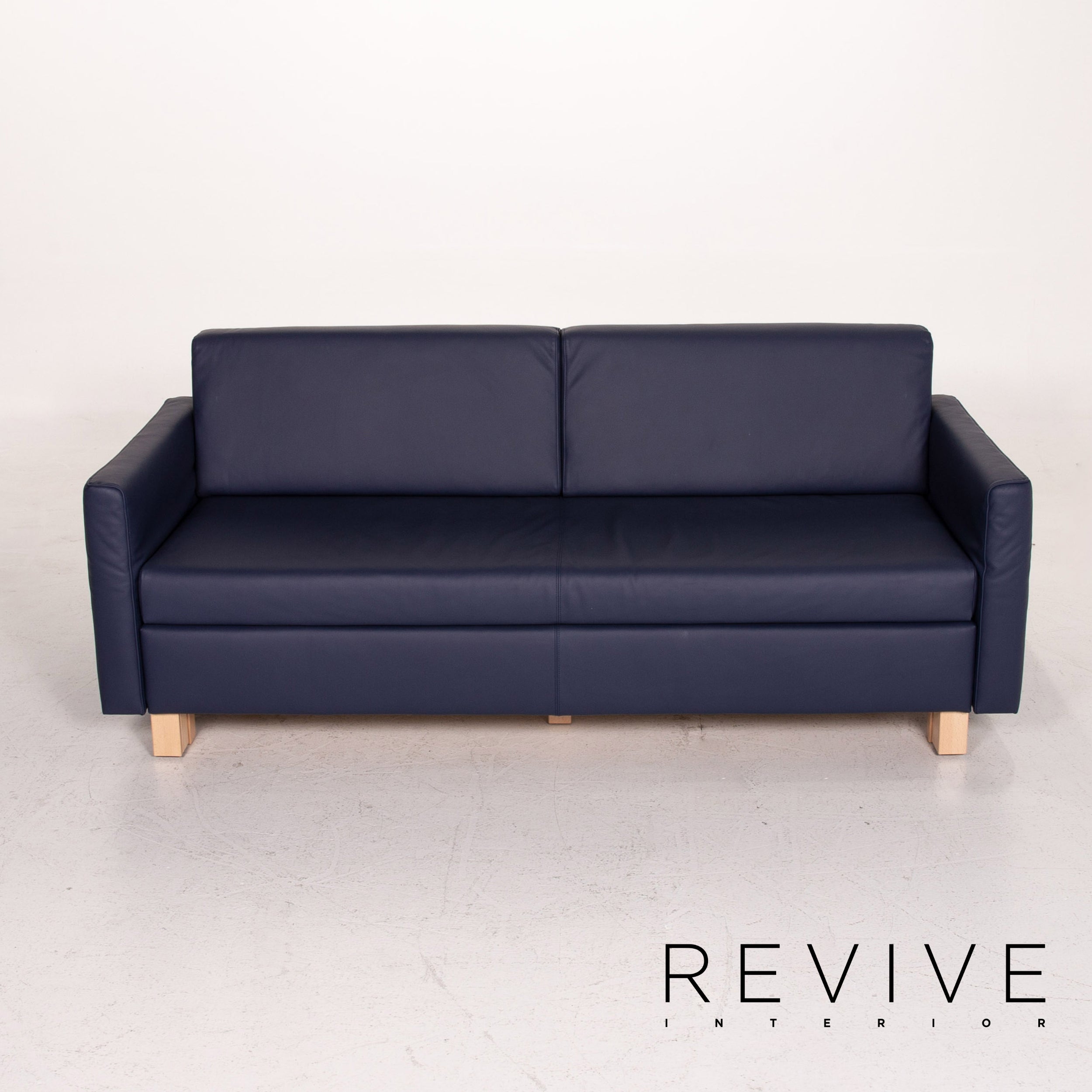 Franz Fertig Zweisitzer Minnie Blau Leder 2. Hand Revive