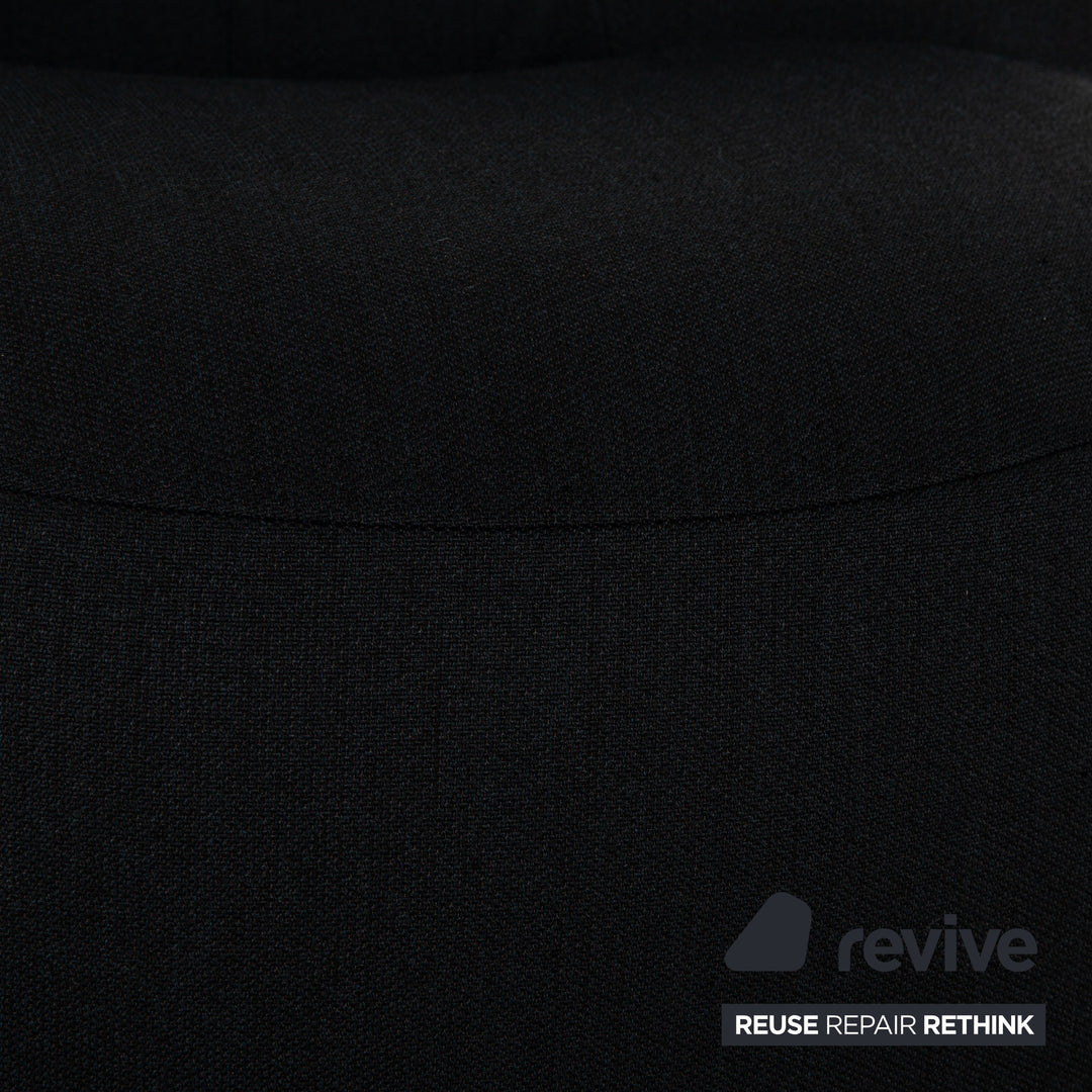 Freistil Rolf Benz 173 fabric armchair dark blue