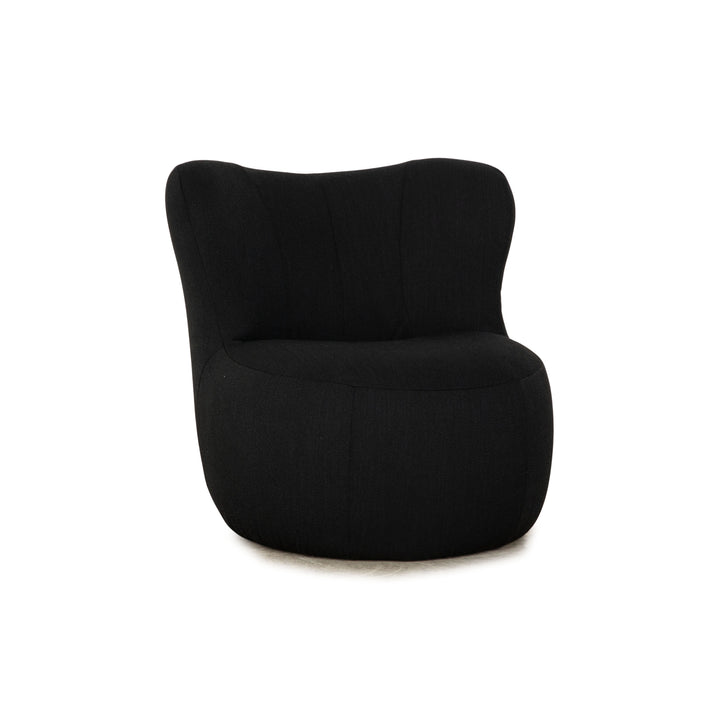 Freistil Rolf Benz 173 fabric armchair dark blue