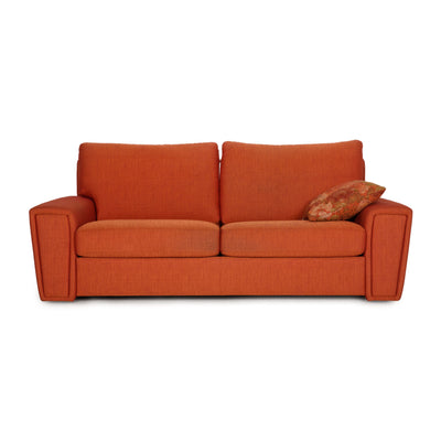 Frommholz Stoff Sofa Orange Zweisitzer Couch Funktion