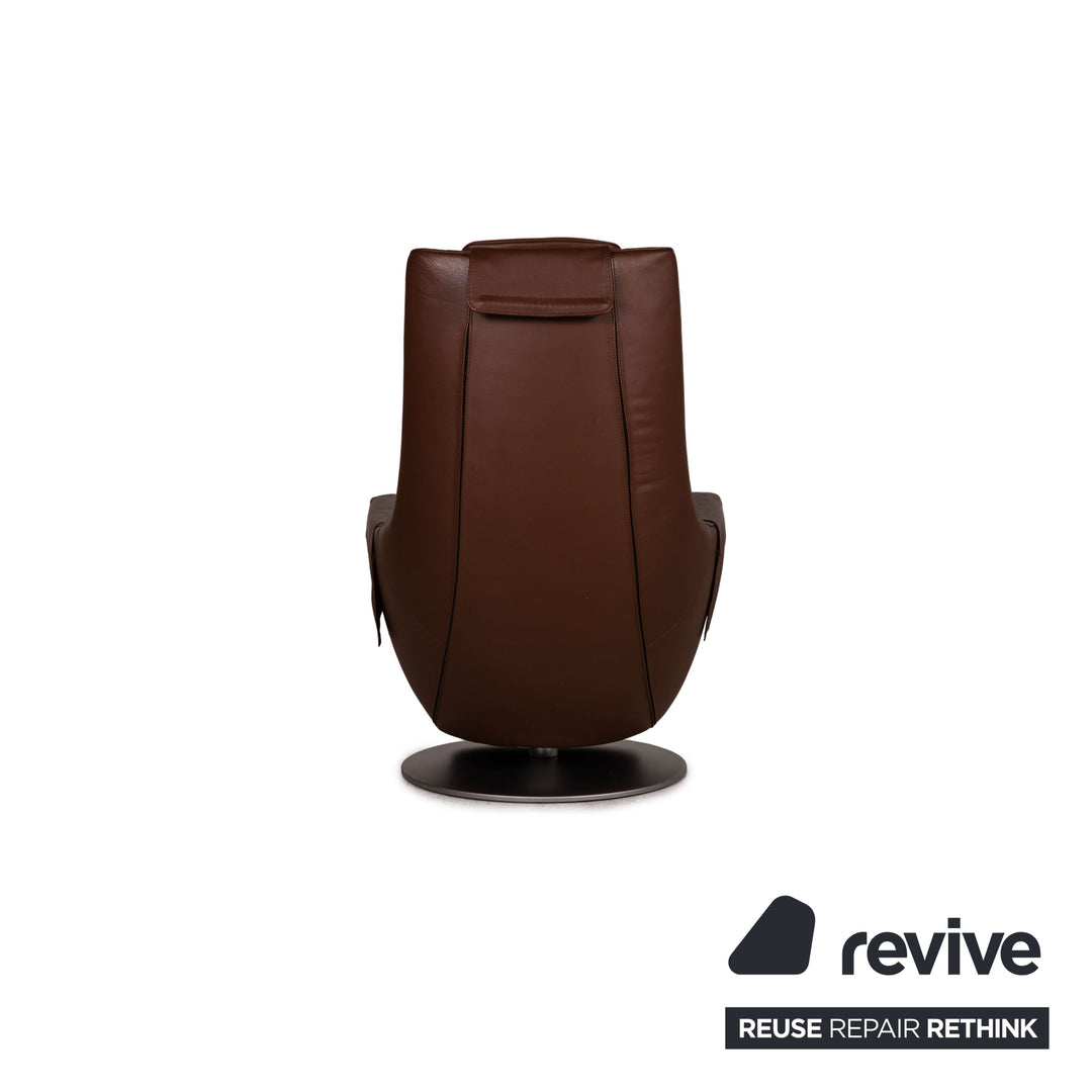 FSM Easy Leather Armchair Brown Function relax function