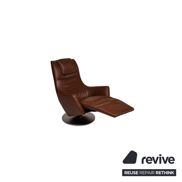 FSM Easy Leather Armchair Brown Function relax function