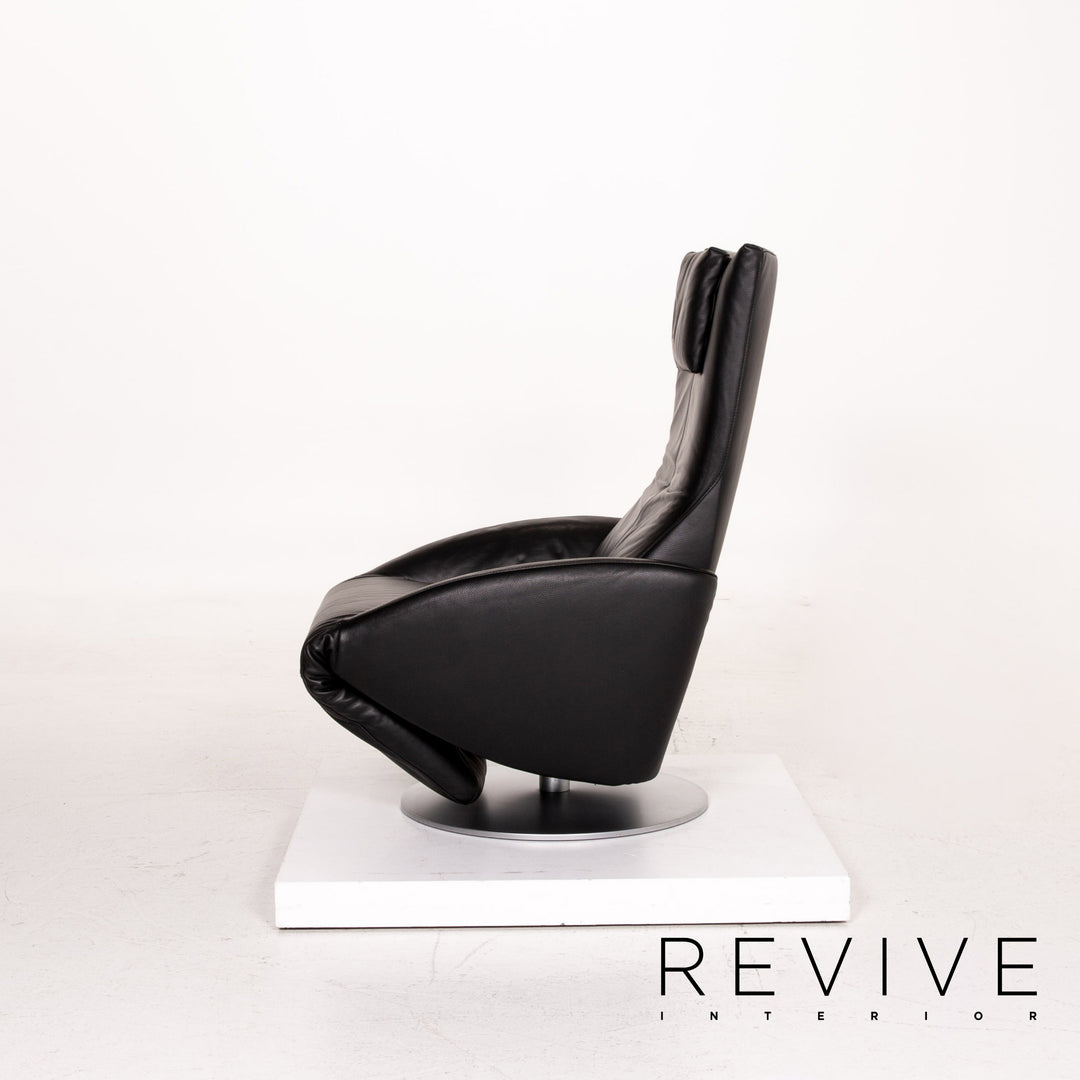 FSM Mate Leather Armchair Black Electrical Function Relaxation Function Relaxation Armchair #14704