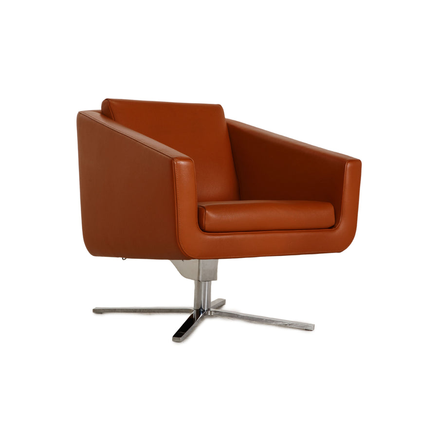 FSM Pavo Leder Sessel Cognac