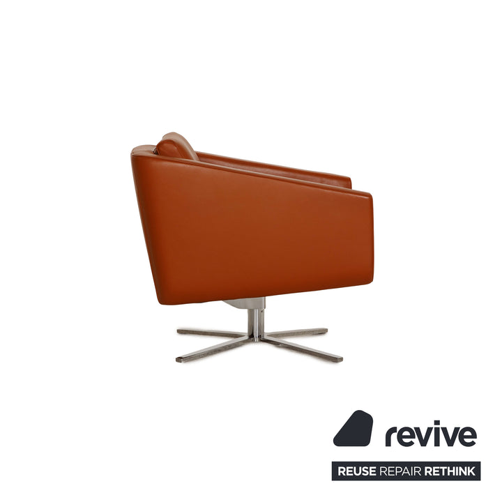 FSM Pavo Leder Sessel Cognac Funktion
