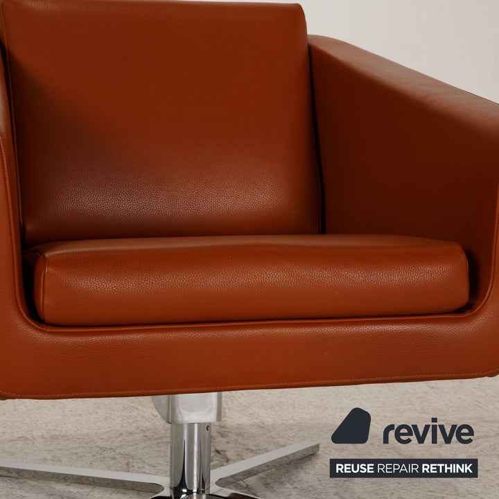 FSM Pavo Leder Sessel Cognac Funktion