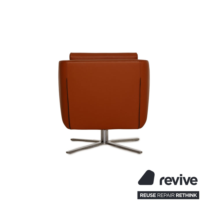 FSM Pavo Leder Sessel Cognac Funktion
