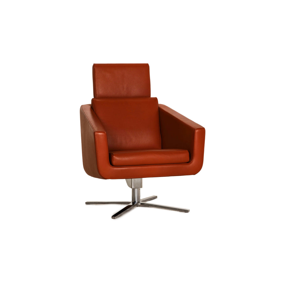 FSM Pavo Leder Sessel Cognac Funktion