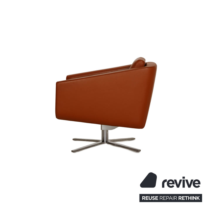 FSM Pavo Leder Sessel Cognac Funktion