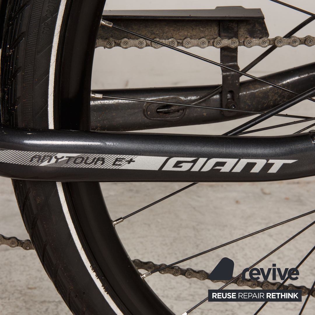 Giant Anytour E + 1 2020 Aluminium E-Trekking-Bike Anthrazit RG L Fahrrad