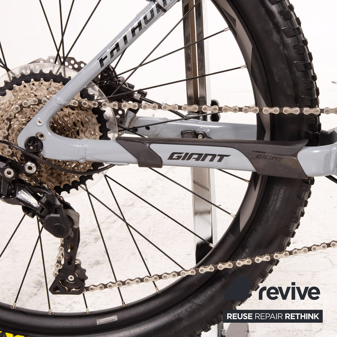 Giant Fathom E+2 2020 Electric Mountain Bike Gray RH XL Bicycle Hardtail Bike