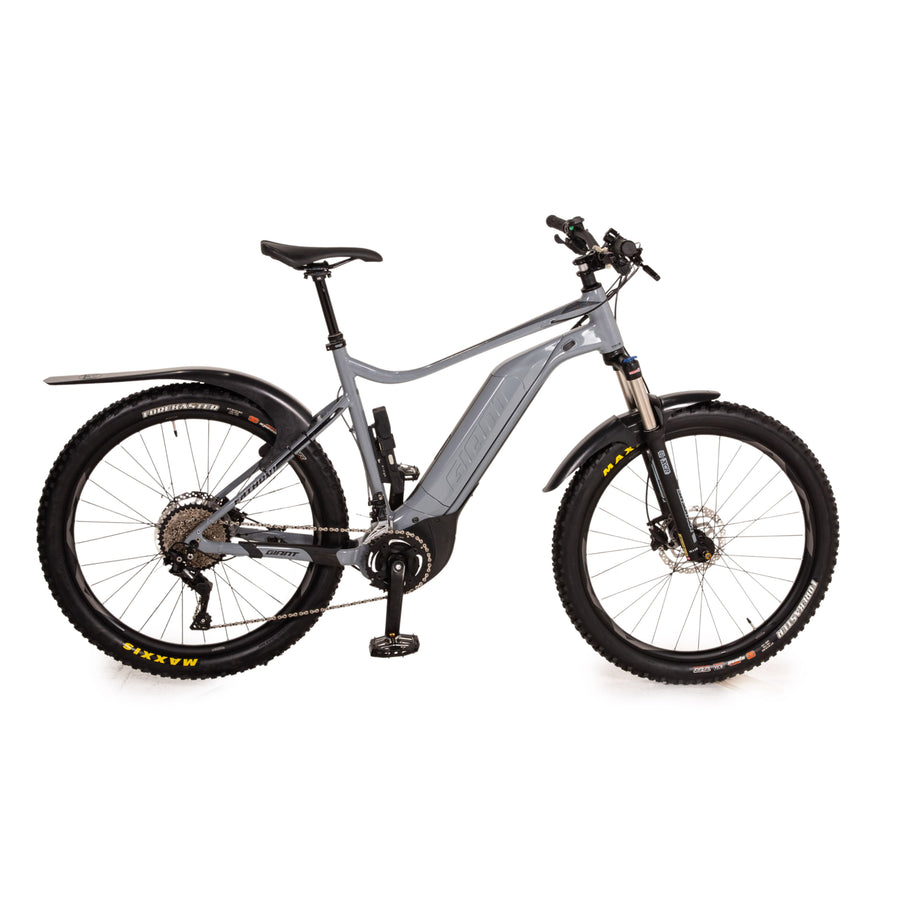 Giant Fathom E+2 2020 Electric Mountain Bike Gray RH XL Bicycle Hardtail Bike