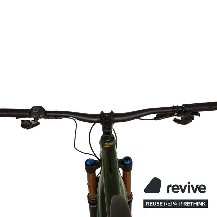 Giant REIGN E+ 0 PRO 625 2020 Aluminum E-Mountainbike Green Chrome RG L Bicycle Fully