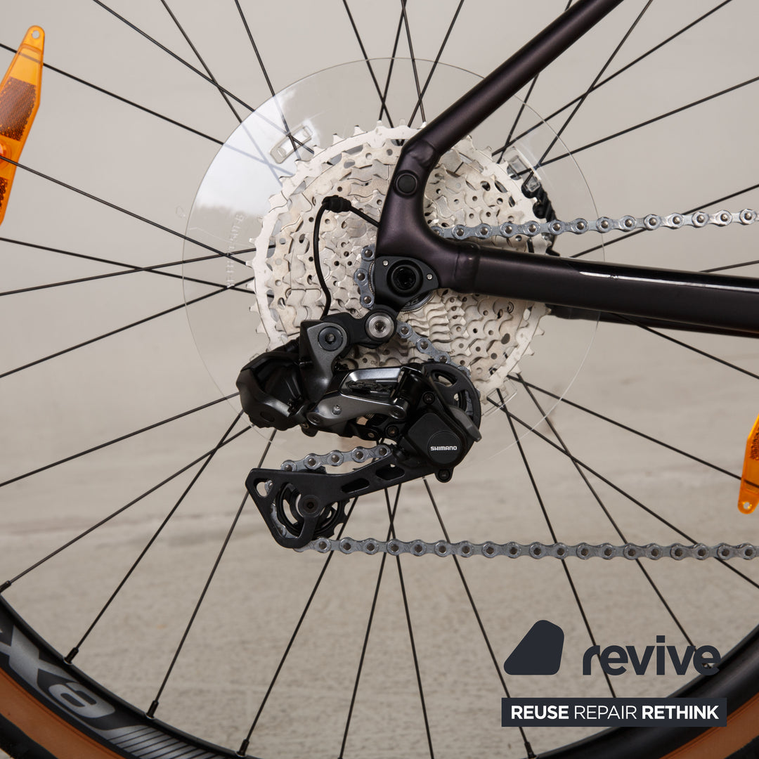Giant REVOLT E+ PRO 500 WH 2022 E-Gravel-Bike Lila Schwarz RG M Fahrrad