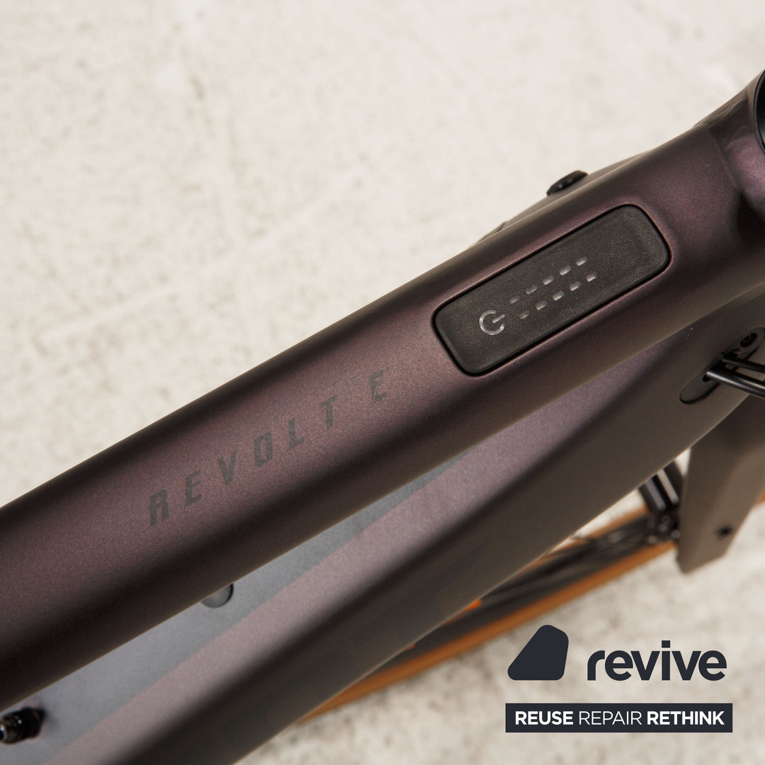 giant revolt e+ electric gravel bike Giant E-Trekking Bike REVOLT E+ PRO 500 WH 2022 Lila Aluminium - 2. Hand