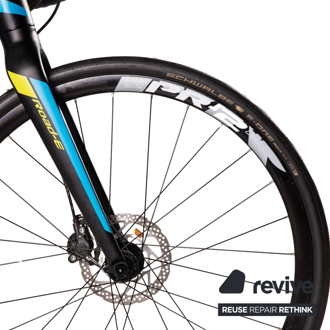 giant e rennrad Giant E-Rennrad Road E+-1 2017 Schwarz Aluminium - 2. Hand