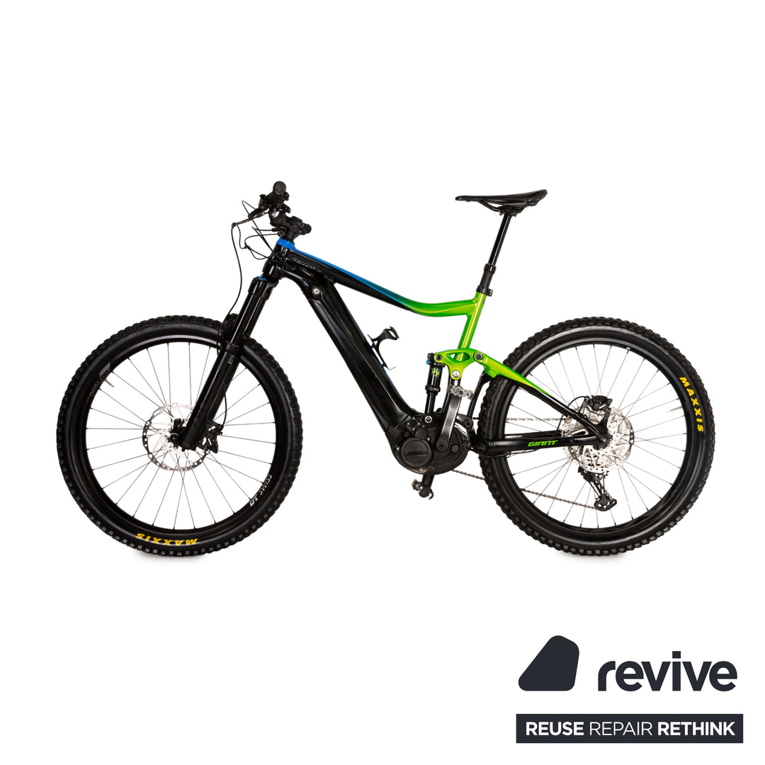 giant mountainbike grün Giant E-Mountainbike TRANCE E+ 2 PRO 2020 Schwarz Aluminium - 2. Hand