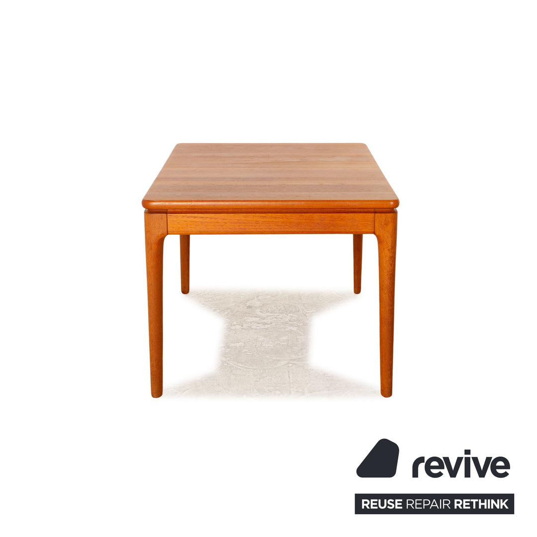 Glostrup Holz Esstisch Teak Braun Ausziehfunktion Vintage Danish Design 125/209 x 75x 90 cm