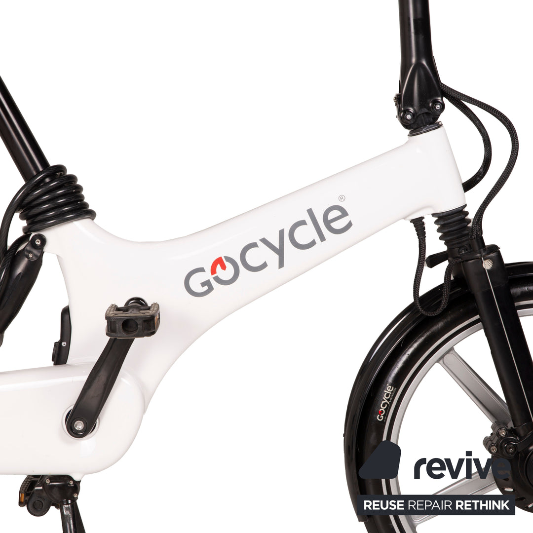 gocycle klapprad GOCYCLE E-City Bike Weiß Metall - 2. Hand