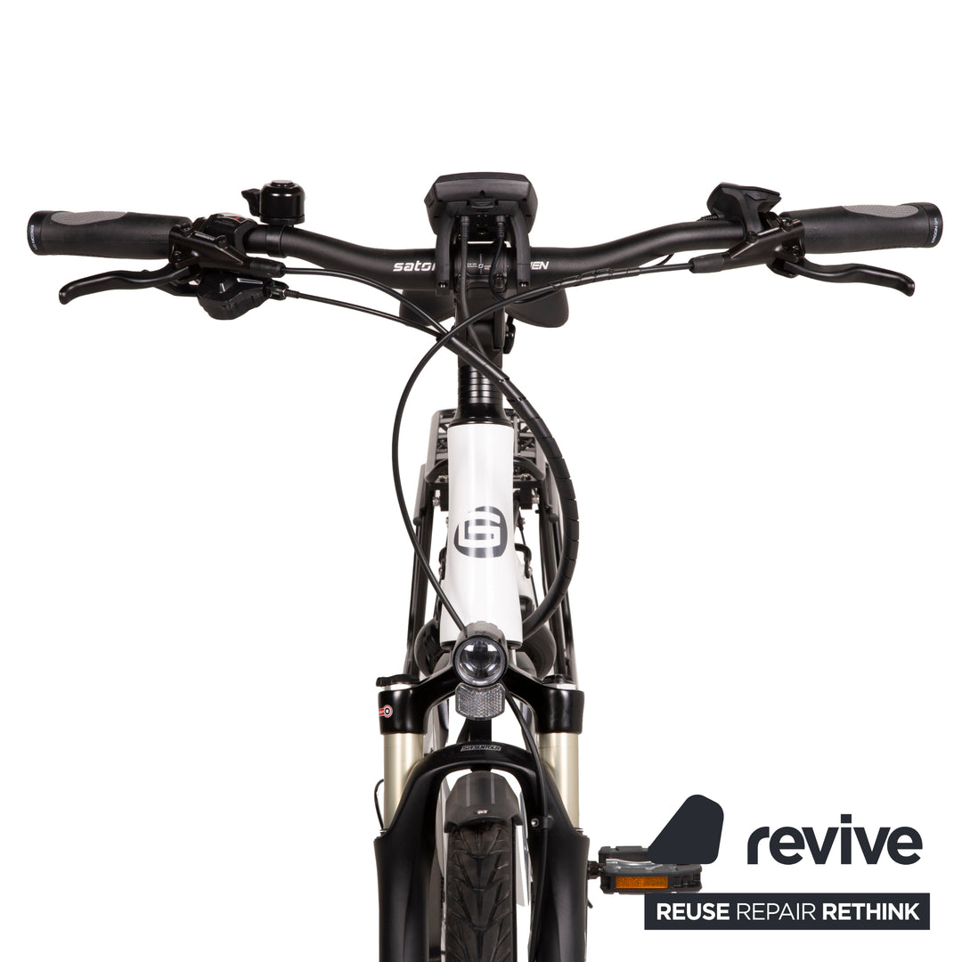 gudereit e bike damen weiß Gudereit E-Trekking Bike ET-7 EVO 2020 Weiß Aluminium - 2. Hand