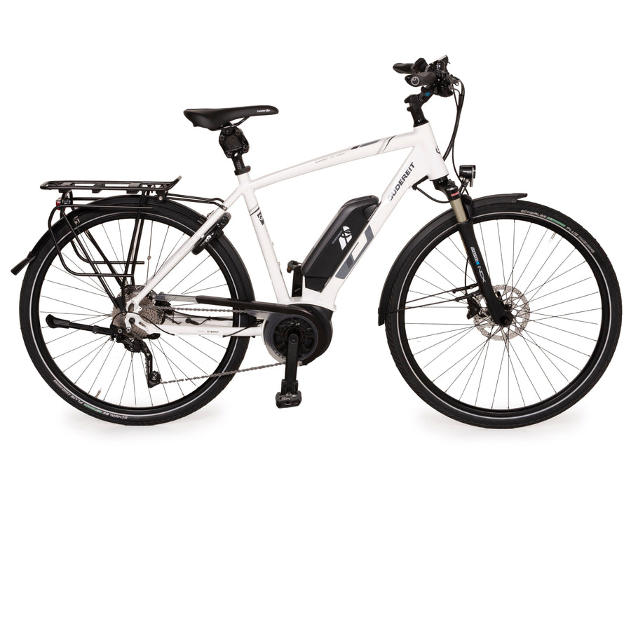 Gudereit ET-7 EVO 2020 Aluminium Fahrrad Weiß E-Trekking Bike