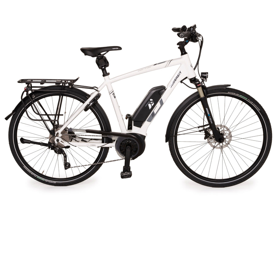 gudereit trekking e bike Gudereit E-Trekking Bike ET-7 EVO 2020 Weiß Aluminium - 2. Hand