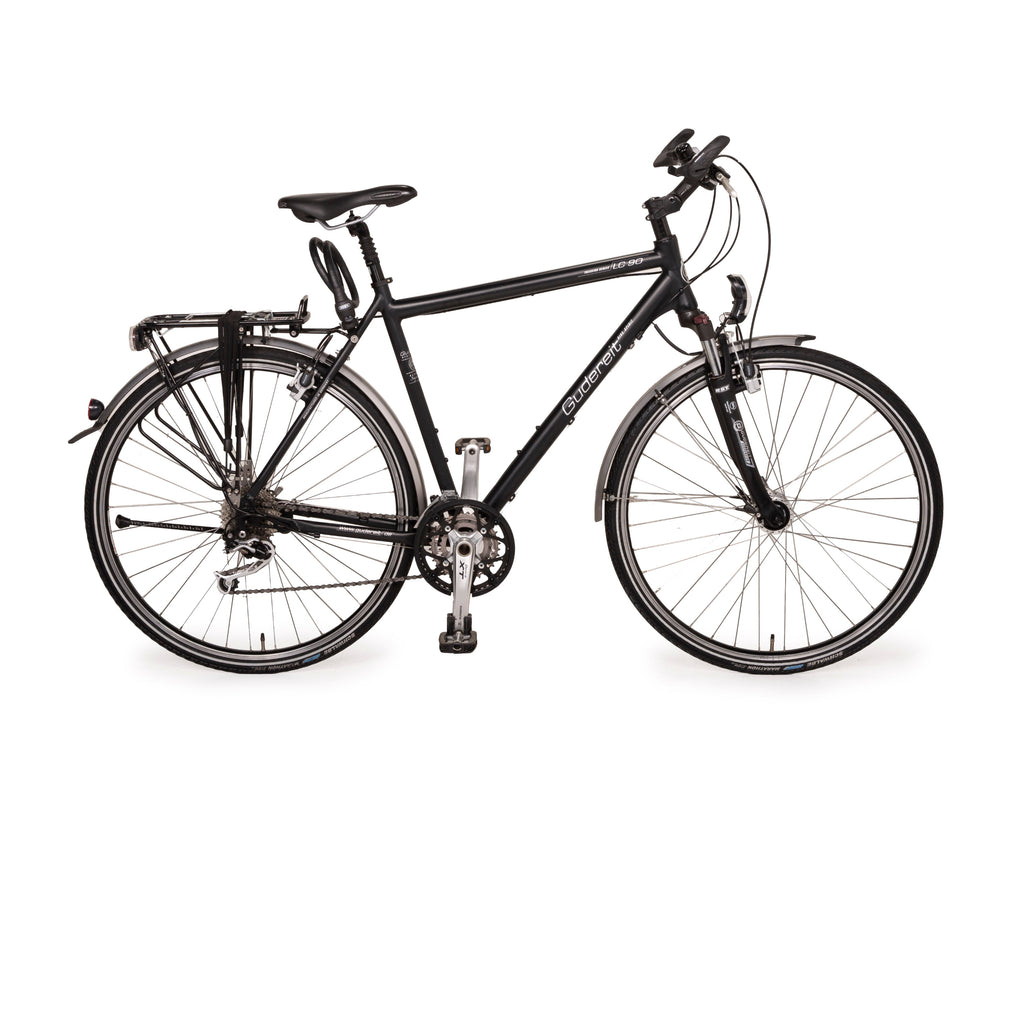 Gudereit LC 90 2007 Aluminium Fahrrad Schwarz Trekkingbike RH 56cm