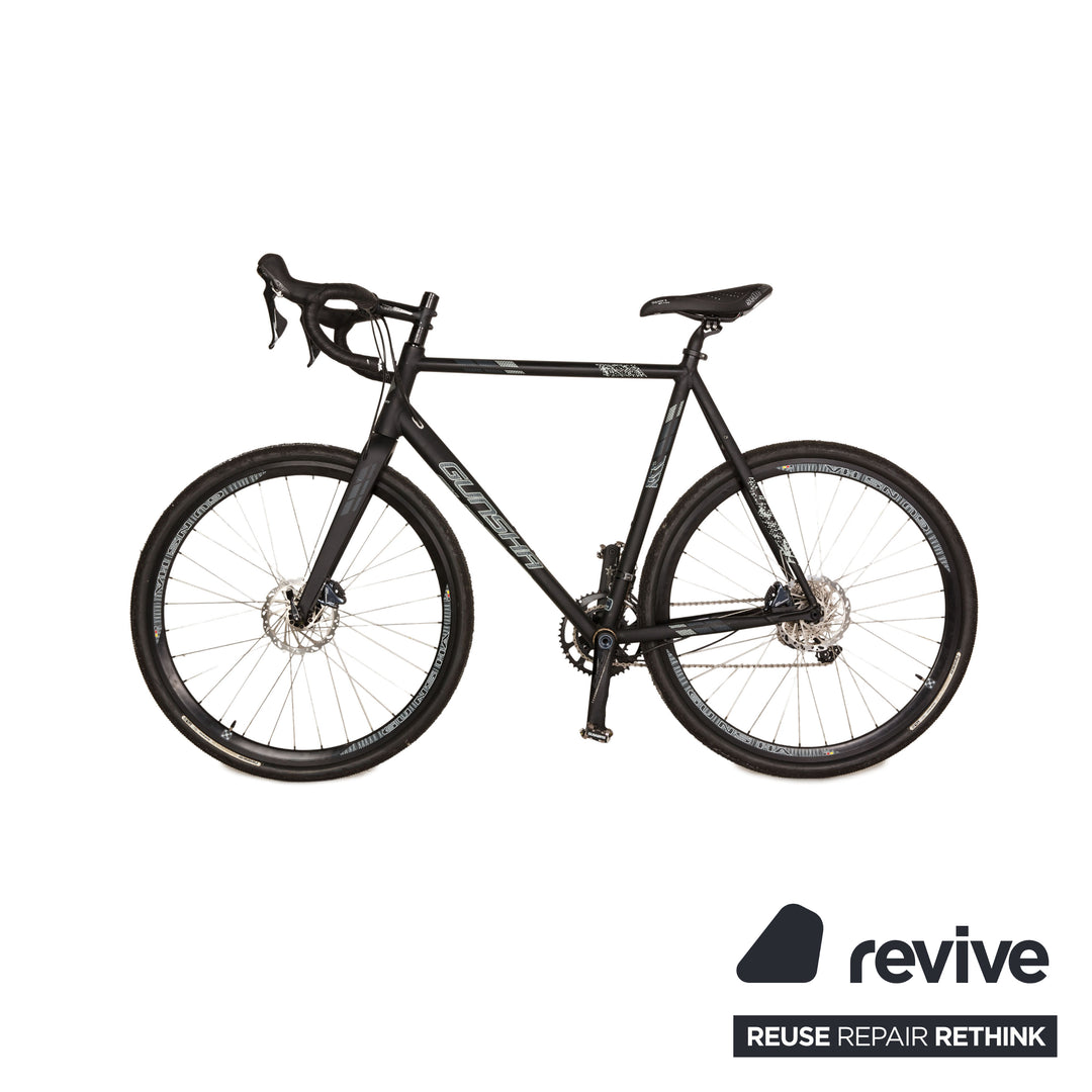 Gunsha Rennrad GUNSHA RCC 4.0 62 RH TB ALU 2019 Schwarz Carbon