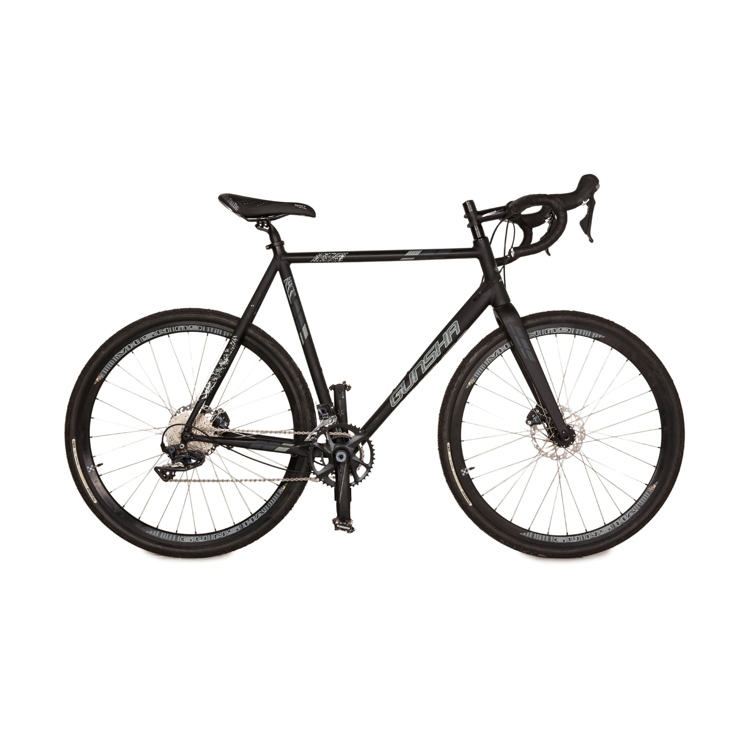 Gunsha Rennrad GUNSHA RCC 4.0 62 RH TB ALU 2019 Schwarz Carbon