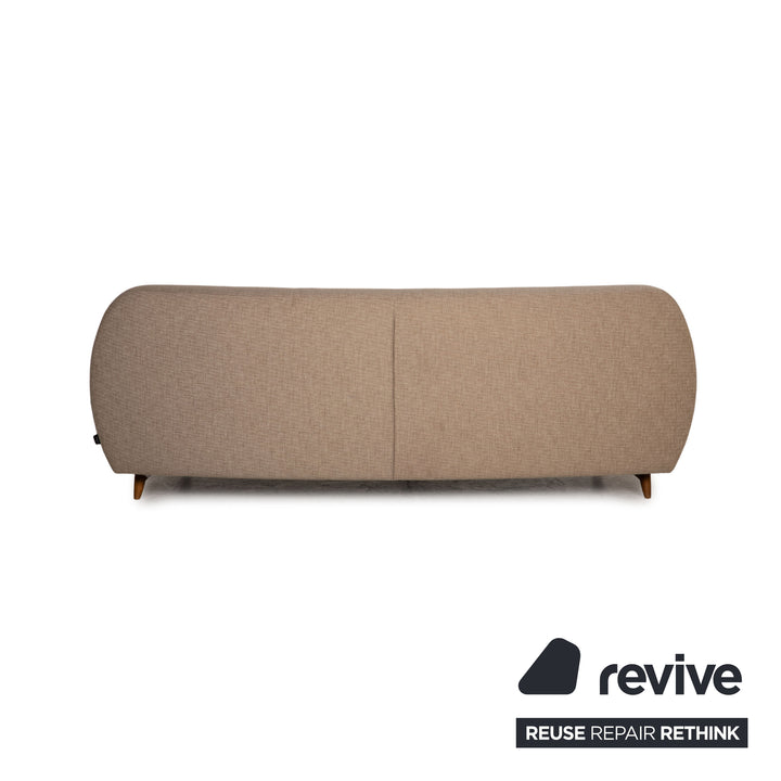 Habitat Stoff Sofa Beige Zweisitzer Couch