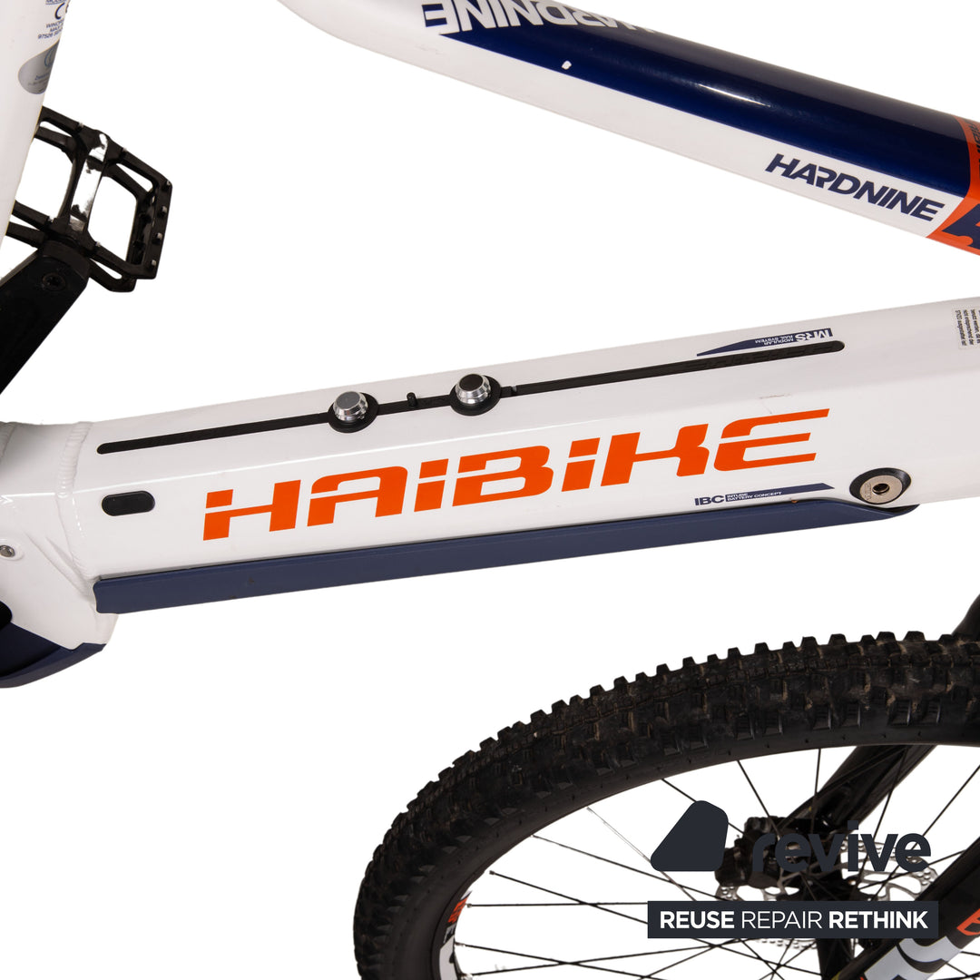 haibike mountainbike weiß HAIBIKE E-Mountainbike Hardnine 5.0 2020 Weiß Aluminium - 2. Hand