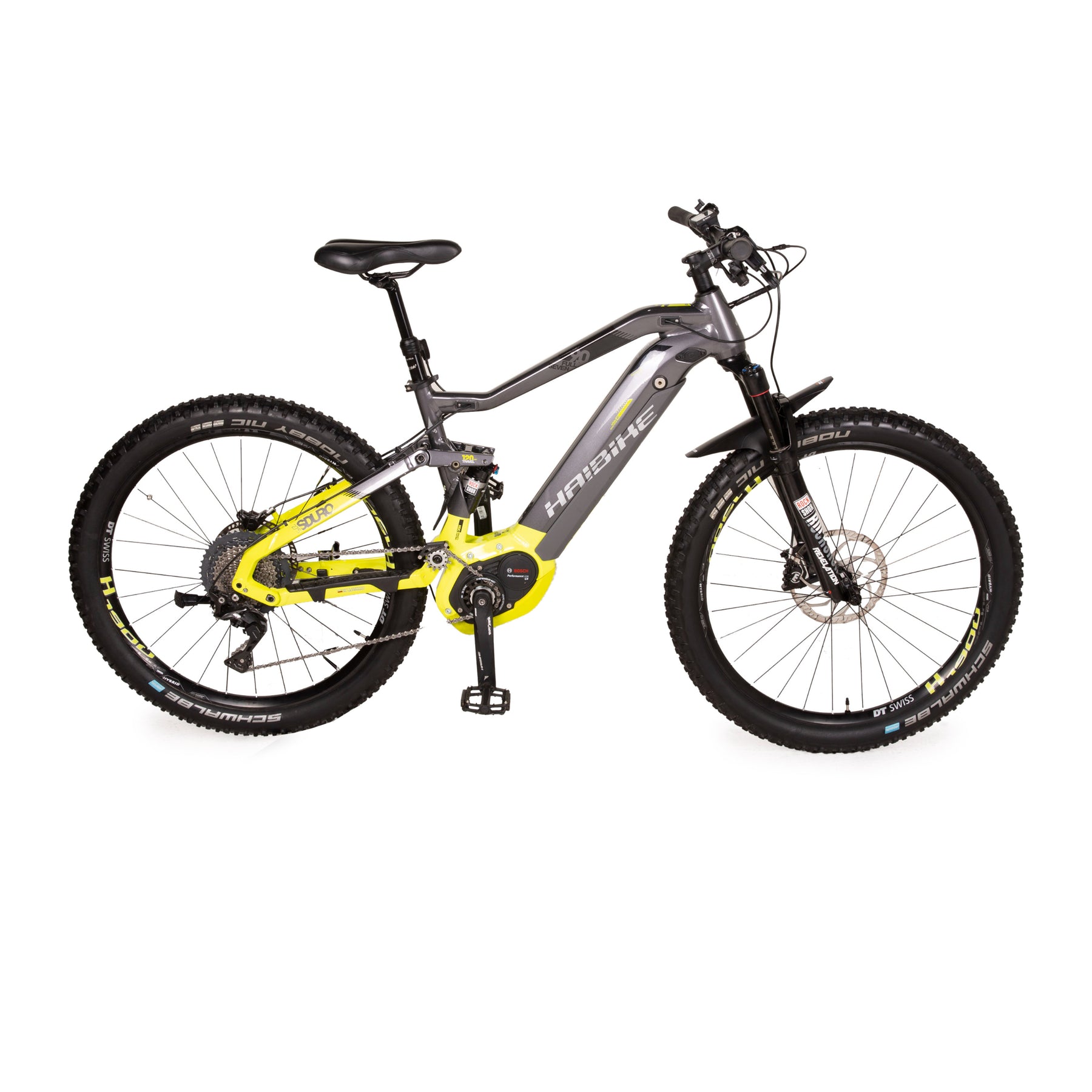 HAIBIKE E-Mountainbike Sduro FS 9.0 2018 Grau Aluminium