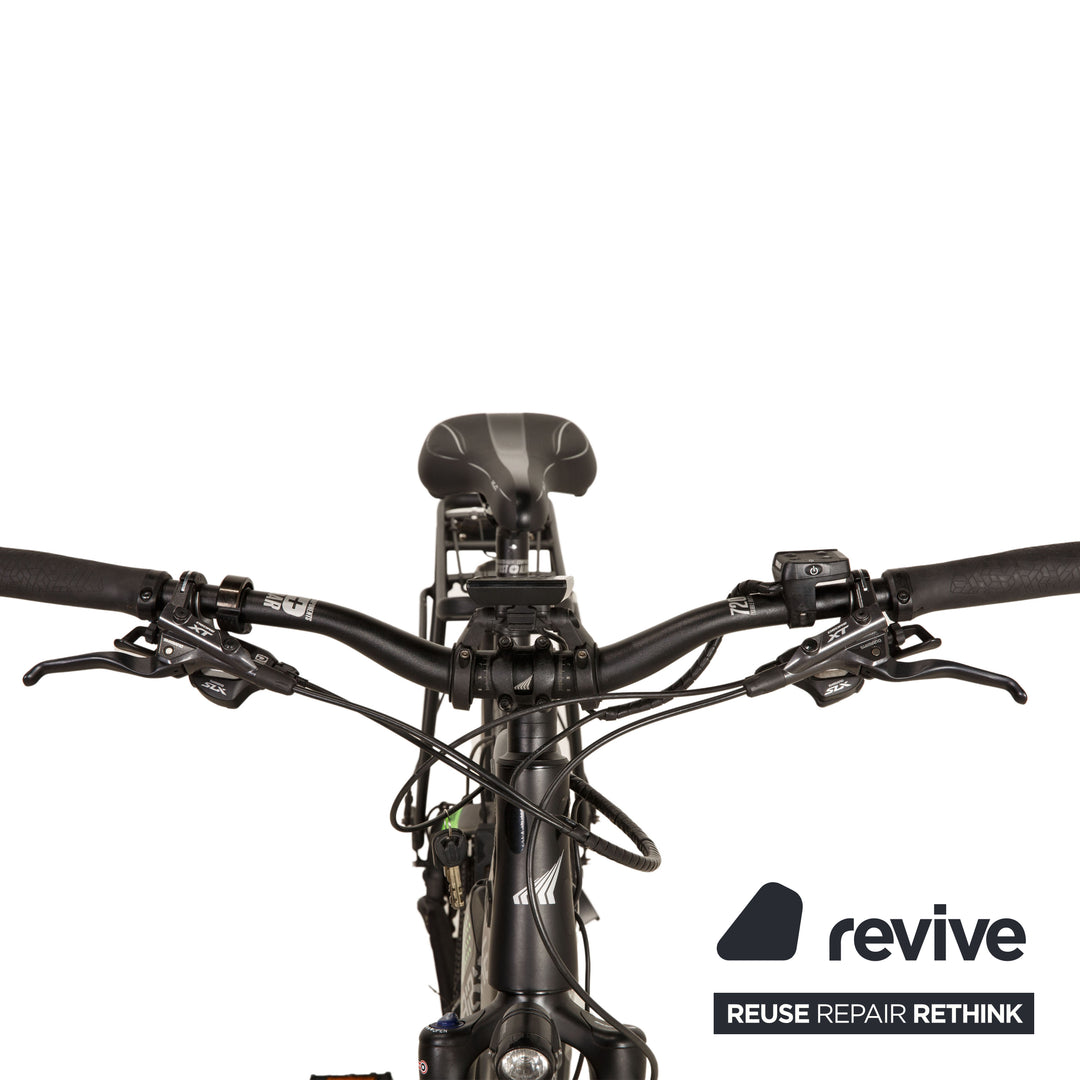 haibike sduro fahrradanhänger HAIBIKE E-Trekking Bike SDURO Trekking 6.0 Trekking 2018 Schwarz Aluminium - 2. Hand