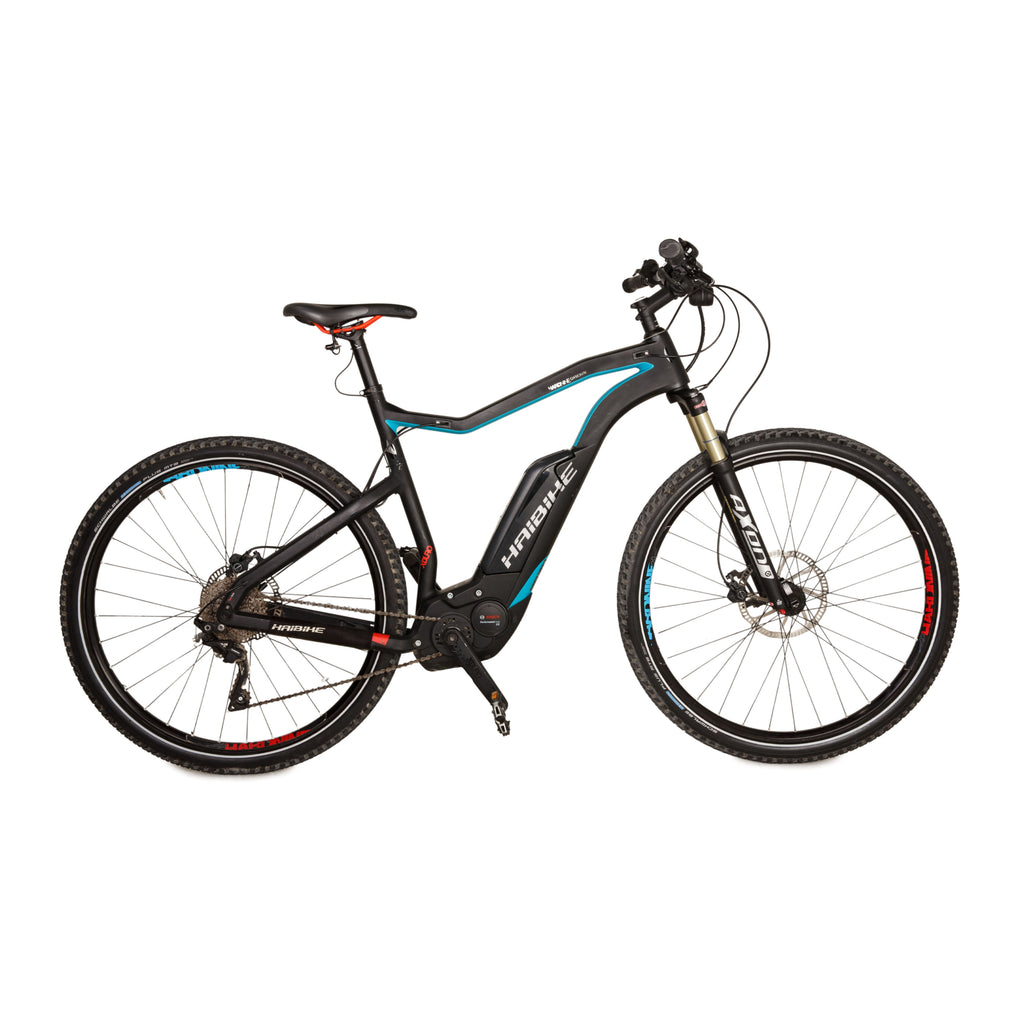 Haibike XDURO HARDNINE CARBON RX 2016 Carbon E-Mountainbike Black RH 55 hardtail bike