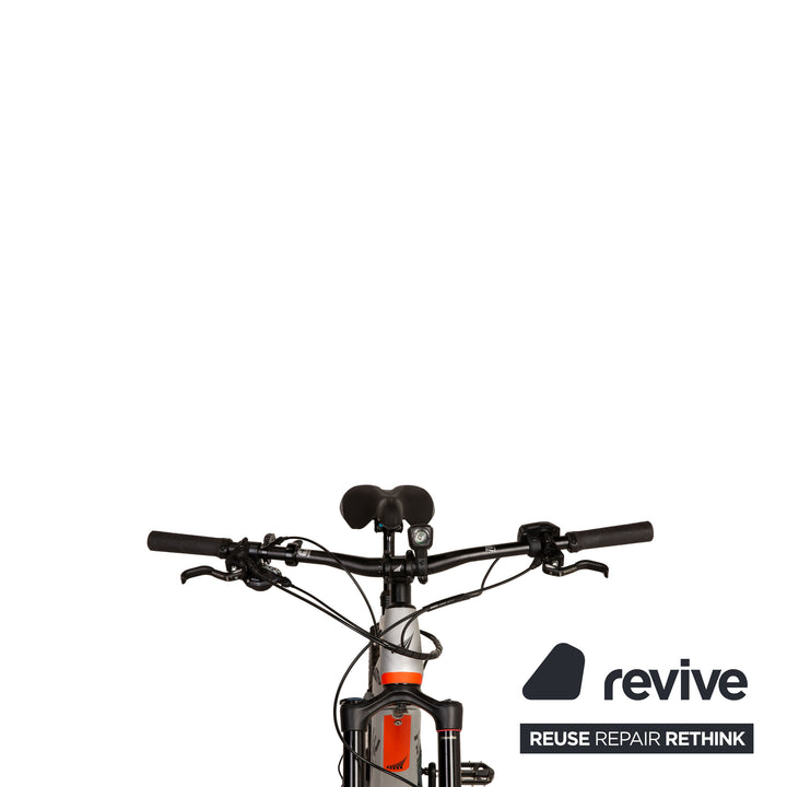 HAIBIKE XDURO NDURO 8.0 2018 Aluminium E-Mountainbike Silber Orange RH 44 Fahrrad Fully
