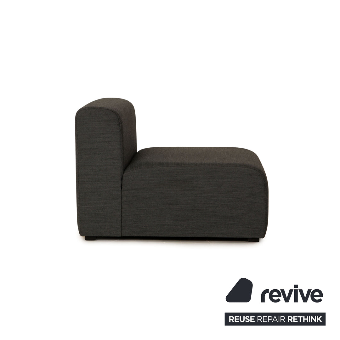 Hay Mags fabric armchair grey