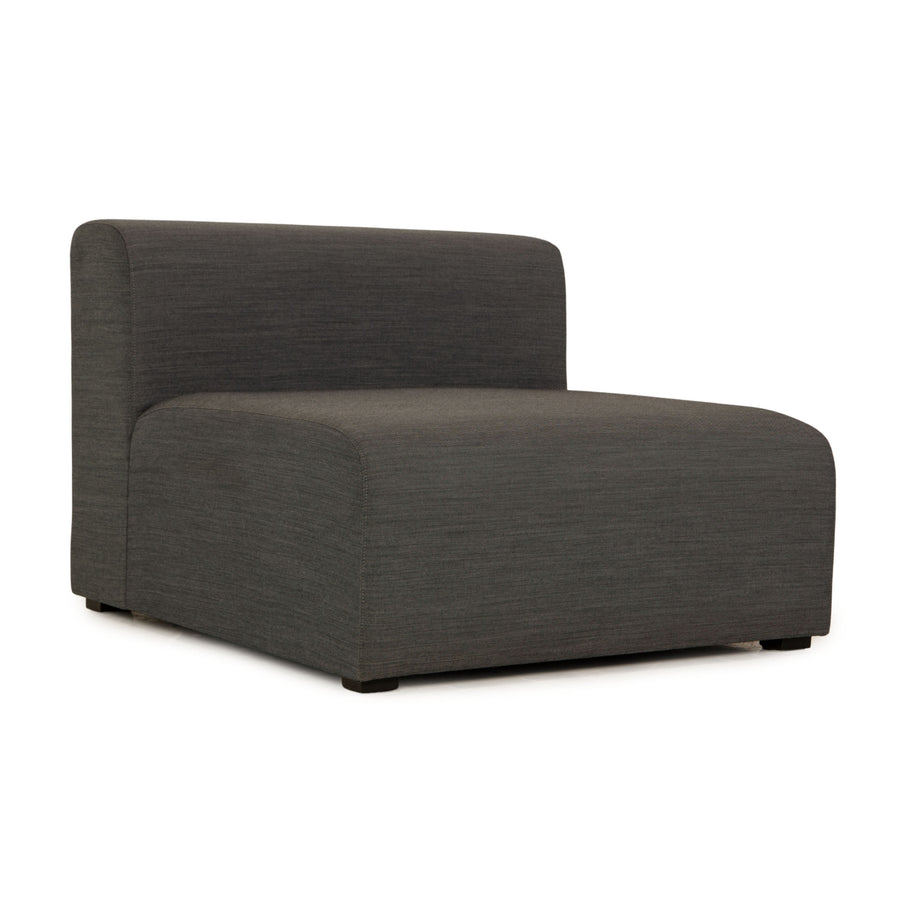 Hay Mags fabric armchair grey