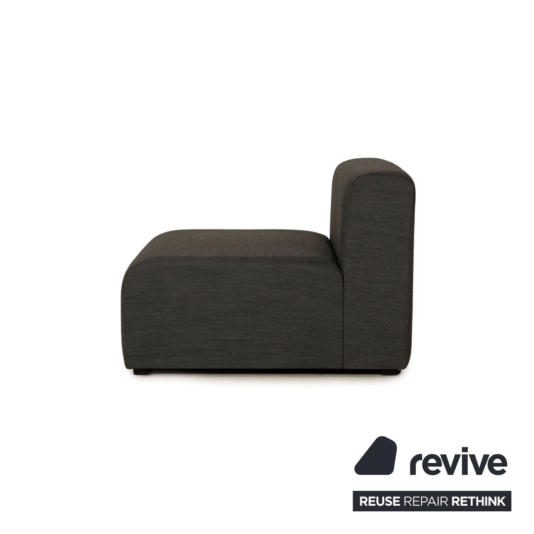 Hay Mags fabric armchair grey