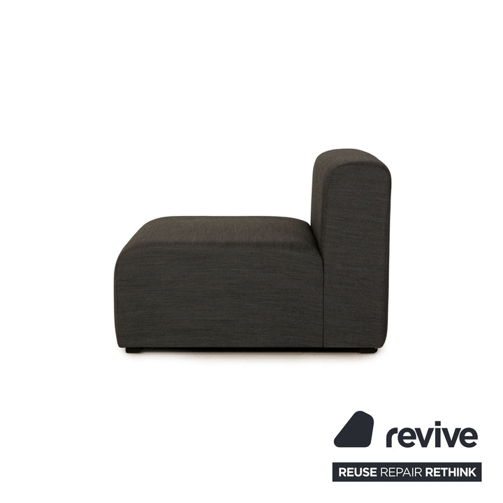 Hay Mags fabric armchair grey