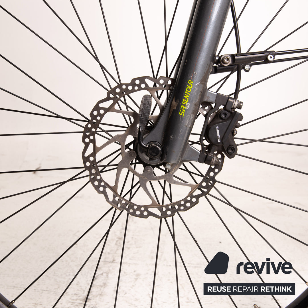 Hercules E-IMPERIAL 180 S R8 500 2016 E-Trekking Bike Gray RH 55 Bicycle