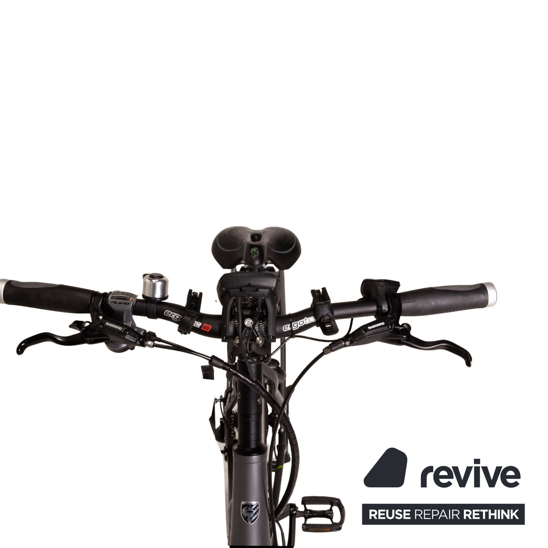 Hercules E-IMPERIAL 180 S R8 500 2016 E-Trekking Bike Gray RH 55 Bicycle