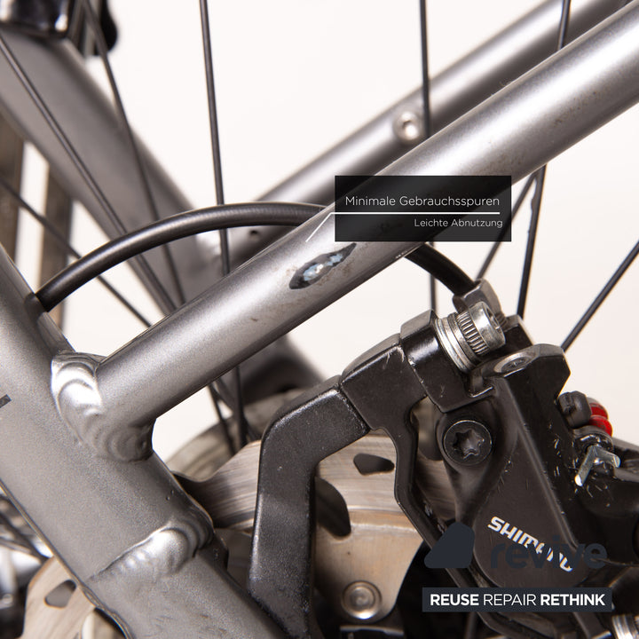 Hercules E-IMPERIAL 180 S R8 500 2016 E-Trekking Bike Gray RH 55 Bicycle