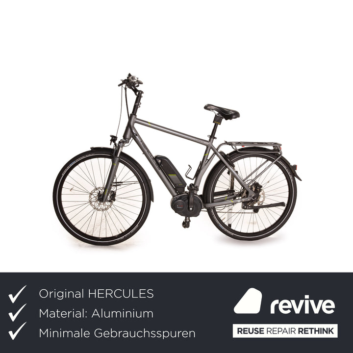 Hercules E-IMPERIAL 180 S R8 500 2016 E-Trekking Bike Gray RH 55 Bicycle