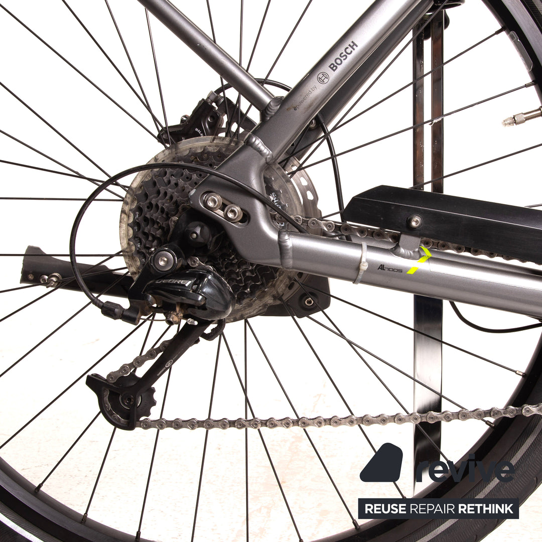 Hercules E-IMPERIAL 180 S R8 500 2016 E-Trekking Bike Gray RH 55 Bicycle