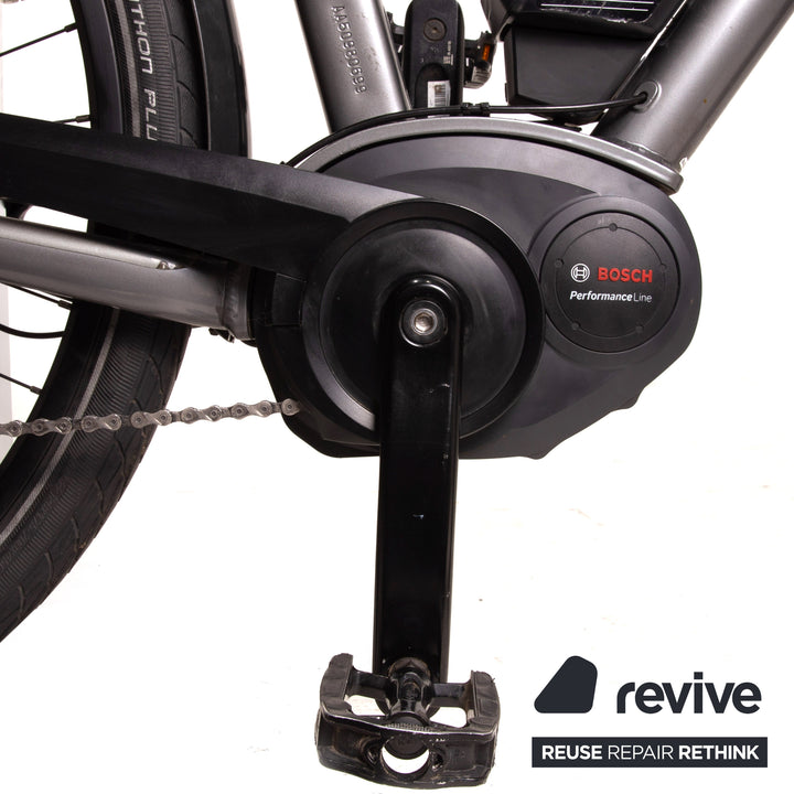 Hercules E-IMPERIAL 180 S R8 500 2016 E-Trekking Bike Gray RH 55 Bicycle