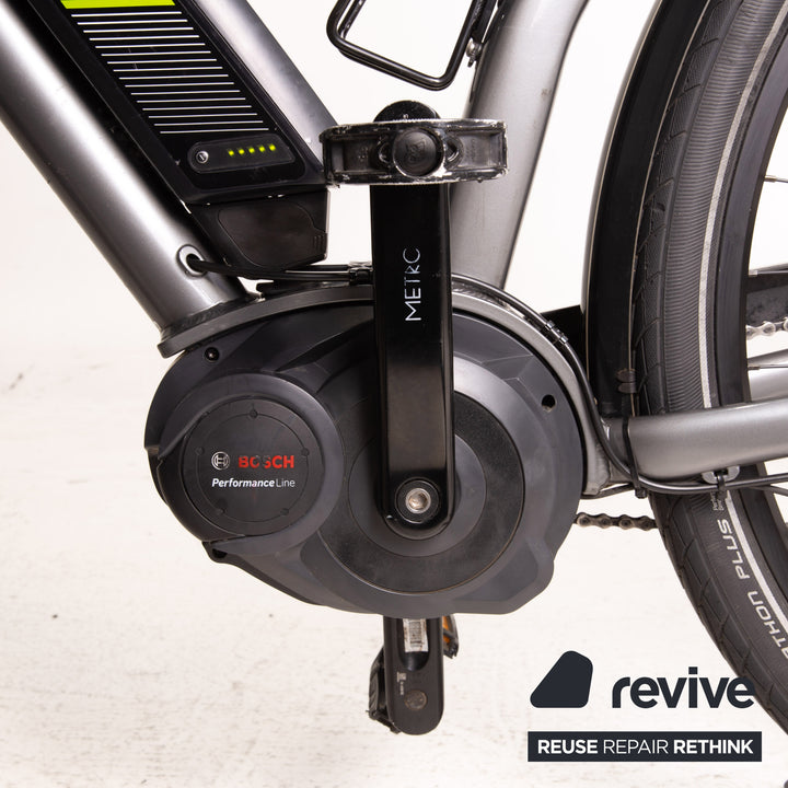 Hercules E-IMPERIAL 180 S R8 500 2016 E-Trekking Bike Gray RH 55 Bicycle