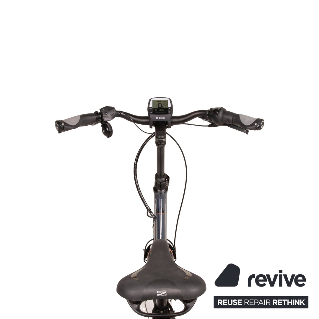 klapprad e bike hercules HERCULES E-City Bike ROB FOLD F8 500 2019 Grau Metall - 2. Hand