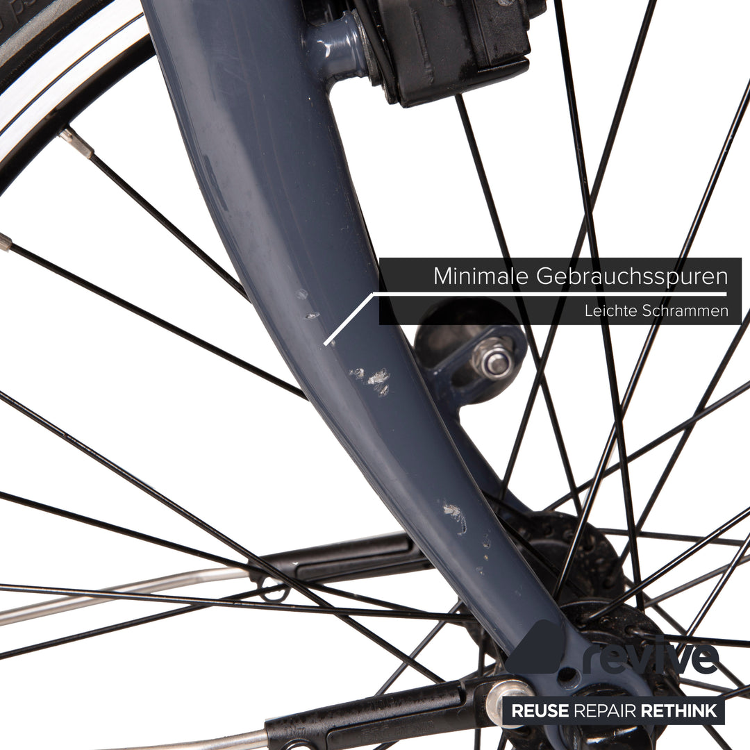 Hercules Rob Fold F8 500 2019 Metall Fahrrad Grau E-City Bike Faltrad Klapprad 46cm F