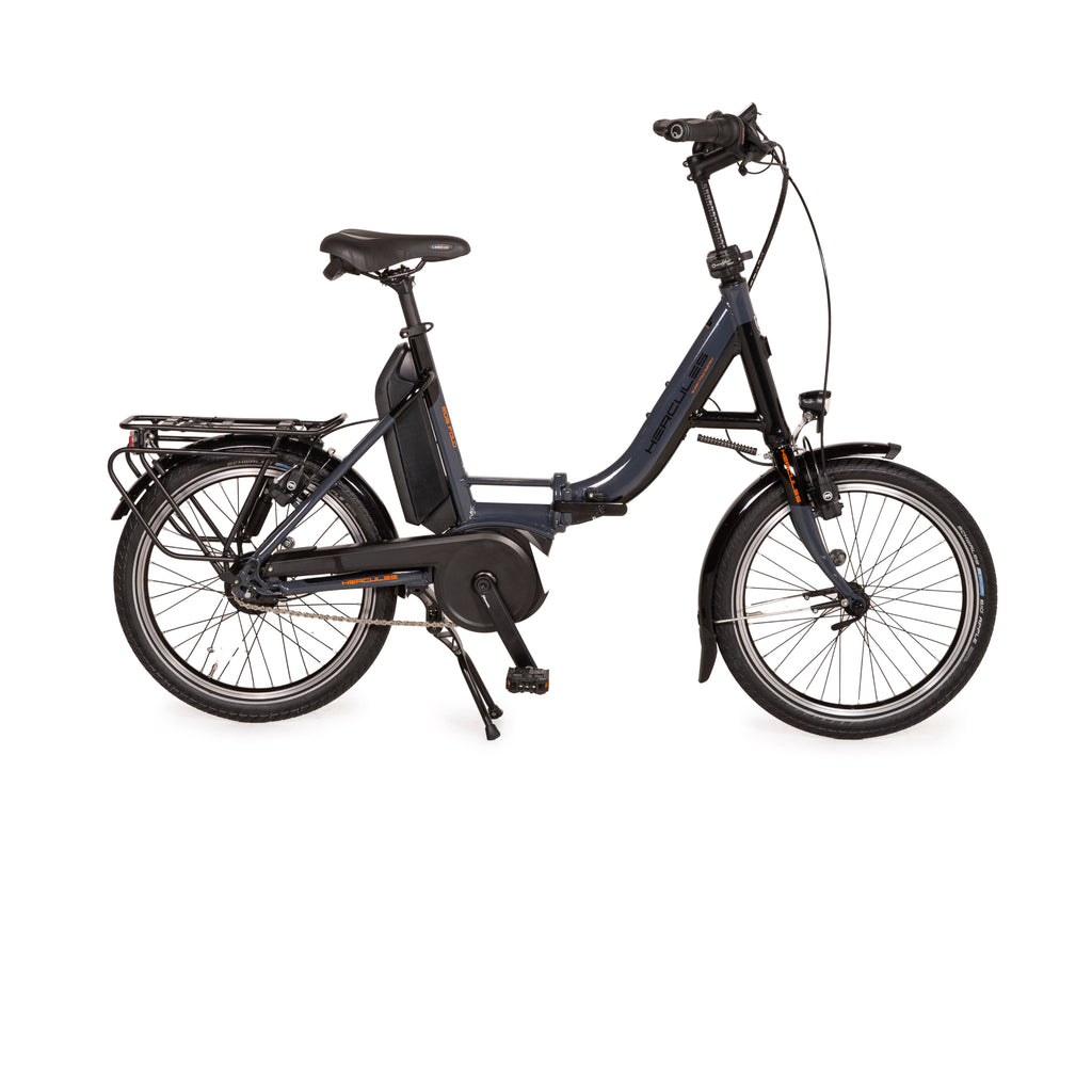 e-bike klapprad mittelmotor hercules HERCULES E-City Bike ROB FOLD F8 500 2019 Grau Metall - 2. Hand